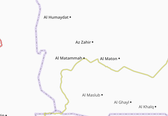 Karte Stadtplan Al Matammah