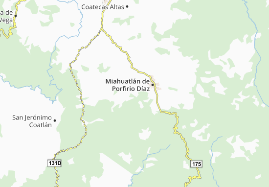 Mapa Santa Catarina Cuixtla