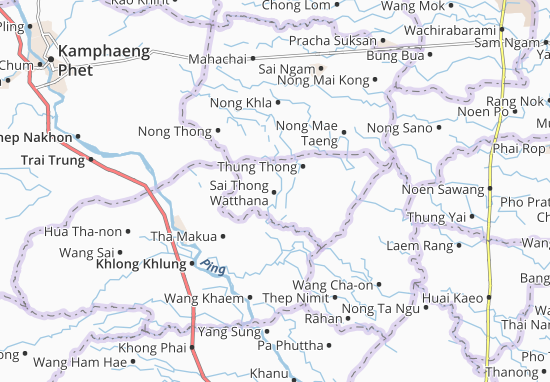 Kaart Plattegrond Sai Thong Watthana