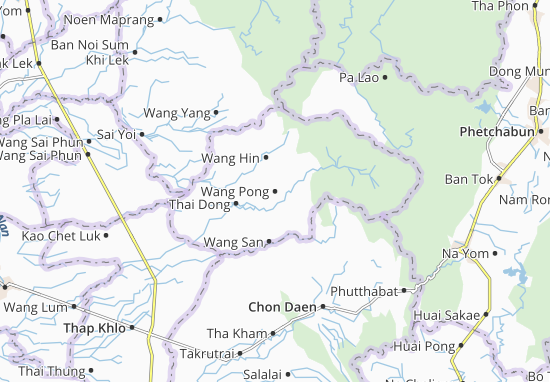 Mapa Wang Pong