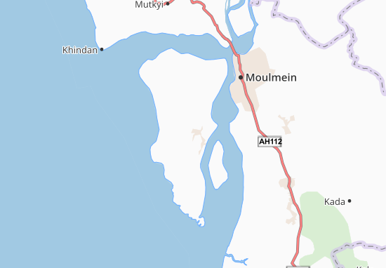 Mapa Tagukana
