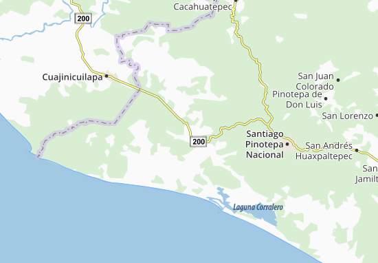 Kaart Plattegrond San José Estancia Grande