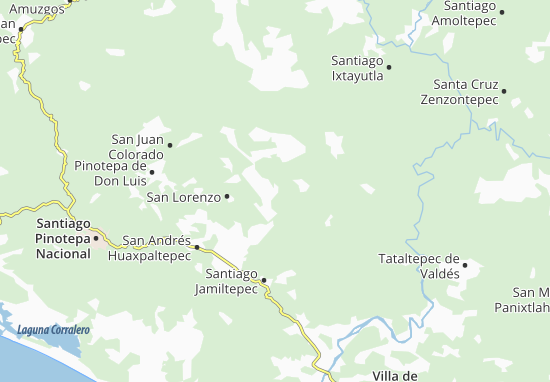 Mapa San Agustín Chayuco
