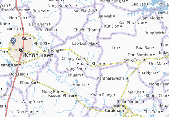 Mapa Chiang Yun