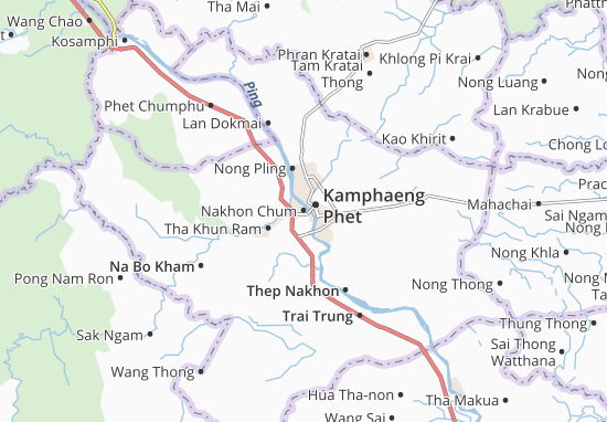 Nakhon Chum Map