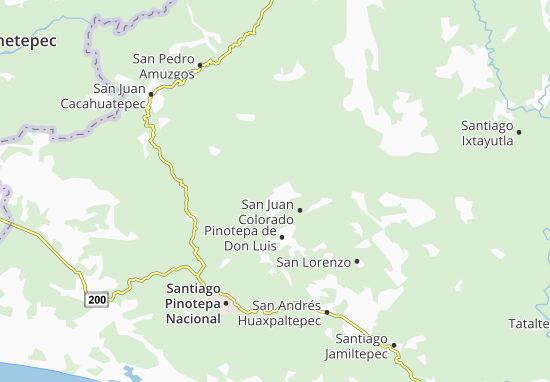 Mapa San Pedro Atoyac
