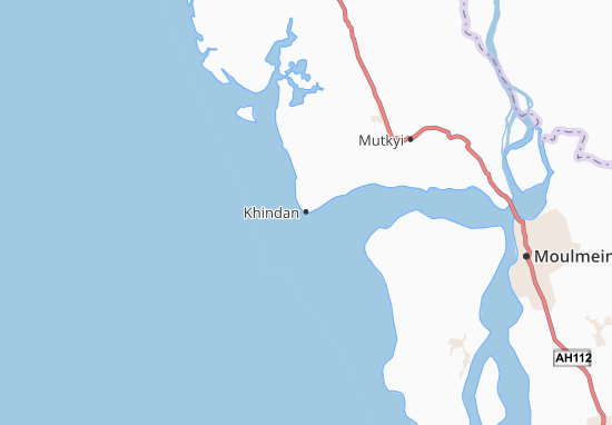 Karte Stadtplan Khindan