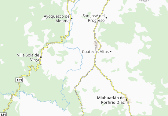 Mapa San Agustín Amatengo