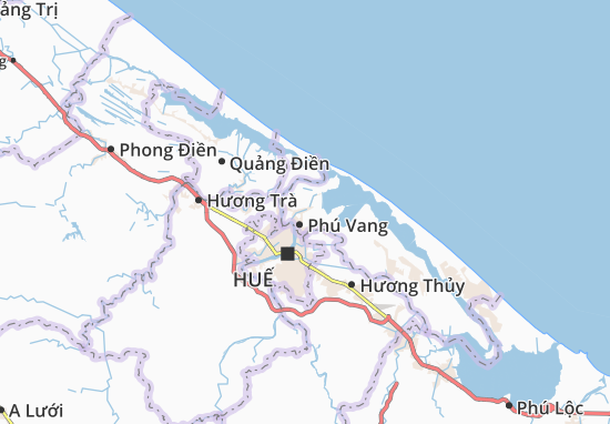 Karte Stadtplan Phú Dương