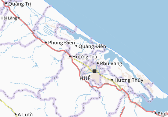 Karte Stadtplan Hương Toàn