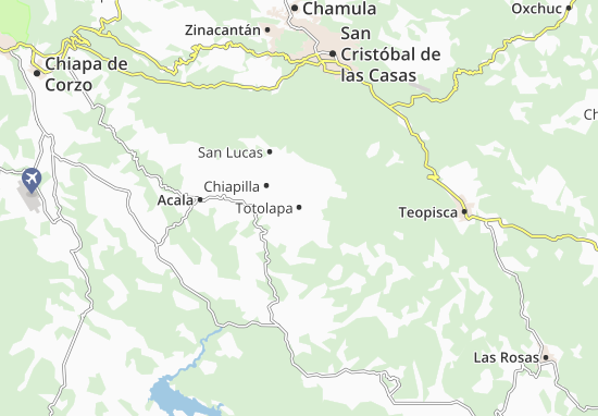 Mapa Totolapa