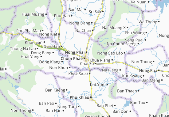 Mapa Chum Phae