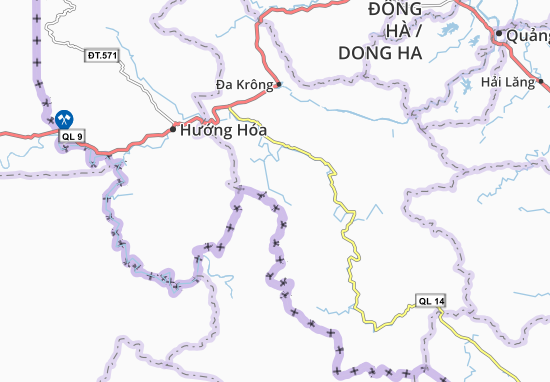 Karte Stadtplan Ba Nang