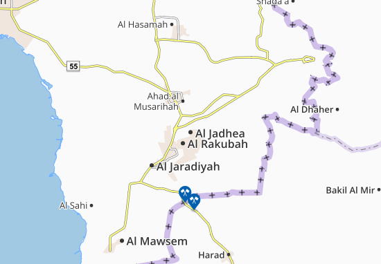Al Jadhea Map