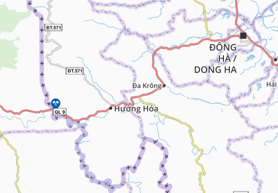 Đa Krông Map