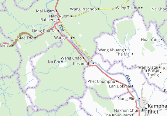 Mapa Wang Chao