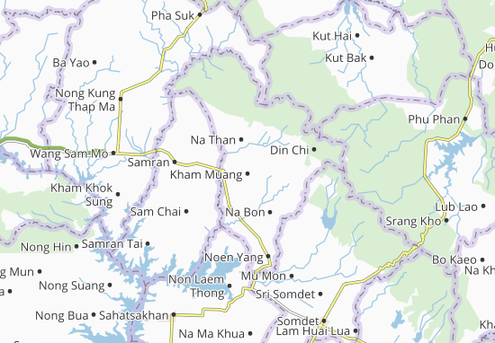 Mapa Kham Muang
