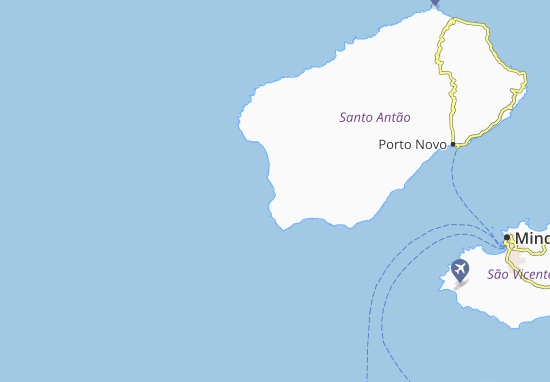 Tarrafal de Monte Trigo Map