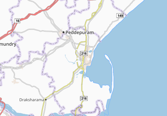 Kakinada Map