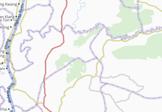 Mapa Ban Nongkhiat-luang