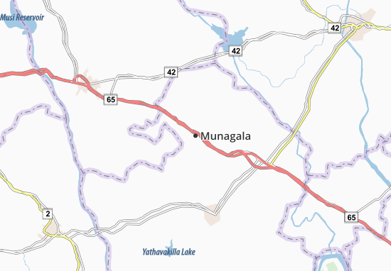 Mapa Munagala