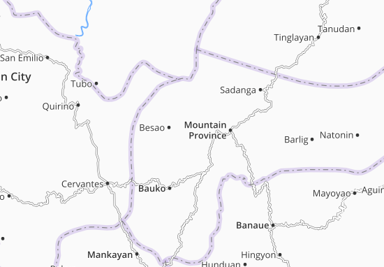 Mapa Sagada