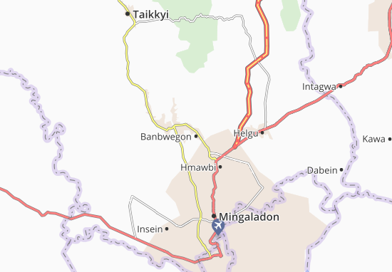 Mapa Banbwegon