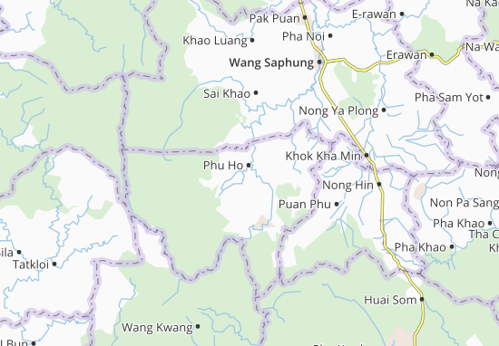 Kaart Plattegrond Phu Luang