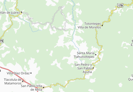 Mapa San Pablo Yaganiza