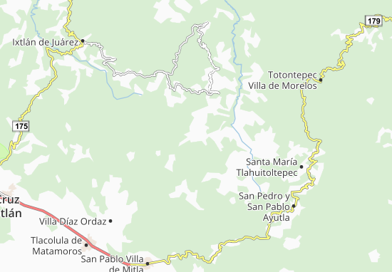 Mapa Santo Domingo Xagacía