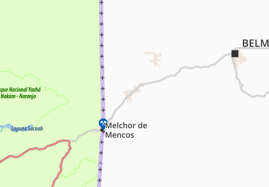 Mapa El Cayo