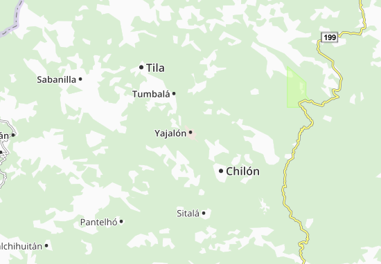 Mapa Yajalón