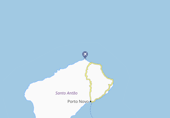 Kaart Plattegrond Ponta do Sol