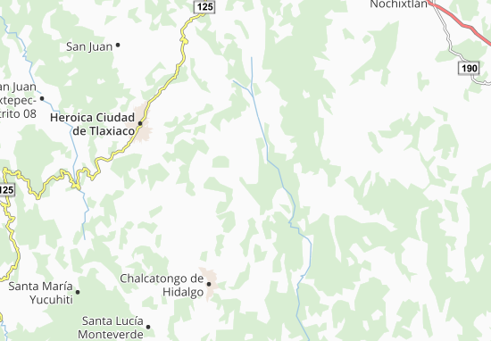 Mapa San Agustín Tlacotepec