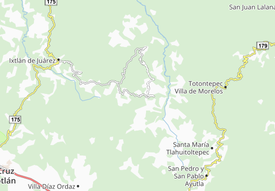 Mapa Santa María Yalina