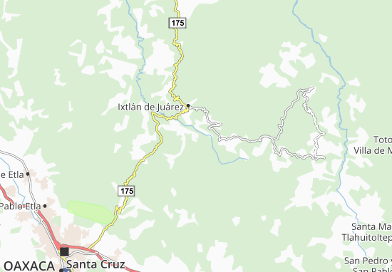 Mapa San Miguel Amatlán