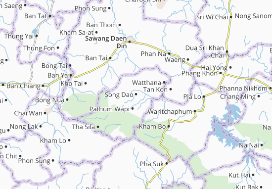 Mapa Song Dao
