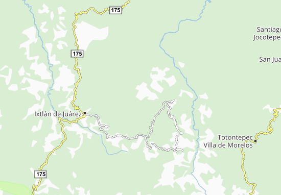 Mapa San Miguel Yotao