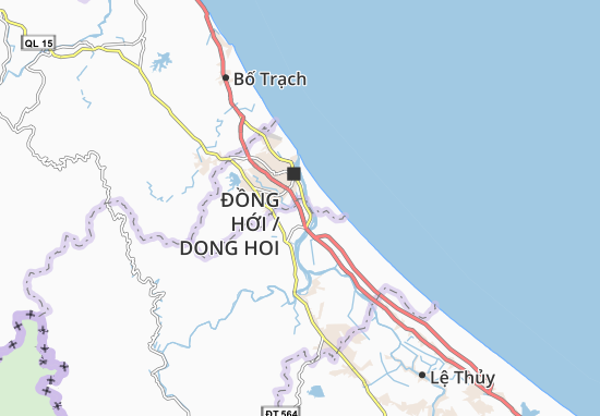 Karte Stadtplan Lương Ninh