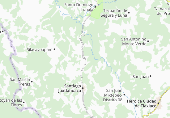 Mapa San Miguel Tlacotepec