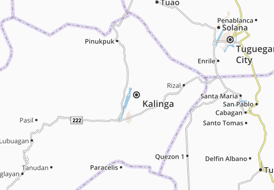 Karte Stadtplan Kalinga