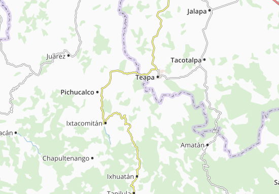 Mapa Ixtapangajoya