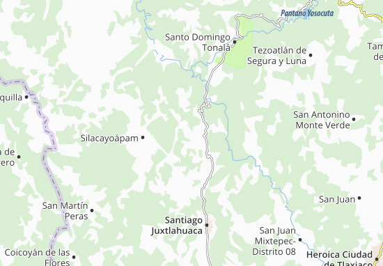 Mapa Ixpantepec Nieves