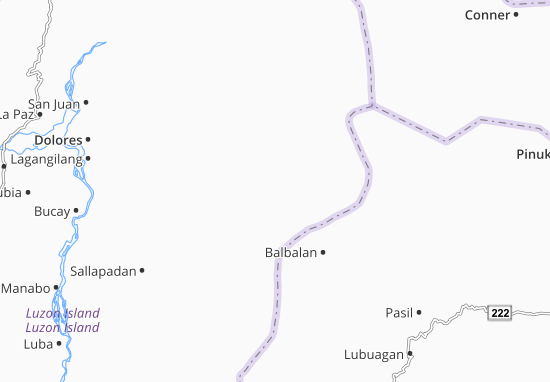 Malibcong Map