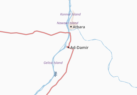 Mapa Ad-Damir