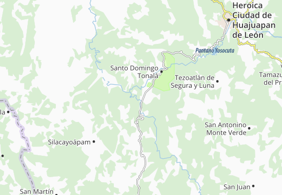 Mapa San Agustín Atenango