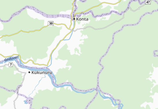 Mapa Kunduluru
