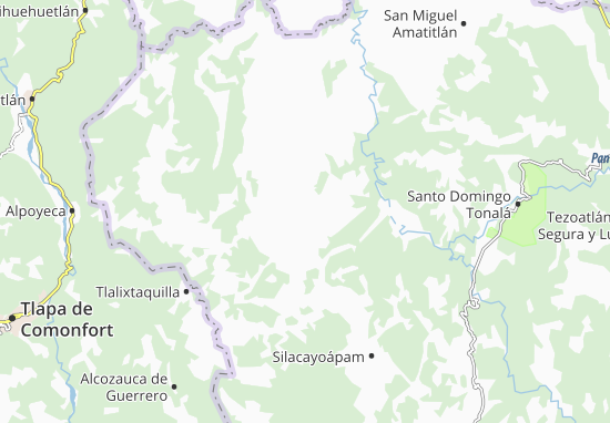 Mapa Santiago Tamazola