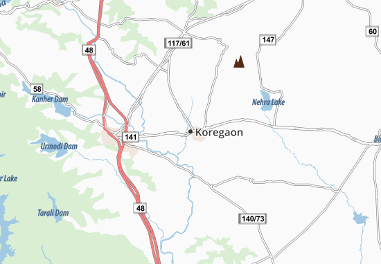 Mapa Koregaon