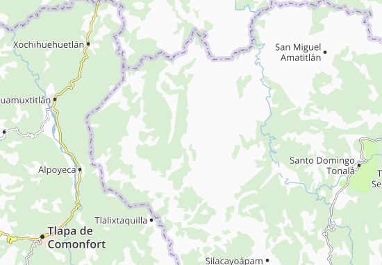 Mapa San Juan Ihualtepec